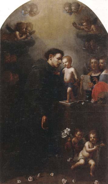 unknow artist A vision of saint anthony of padua
